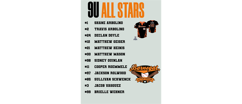 9U All Stars!